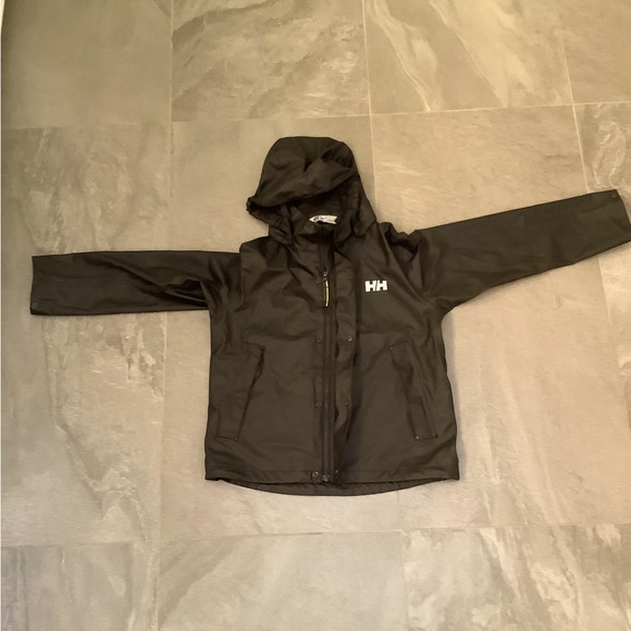 Helly Hansen Black Raincoat (10) - Picture 5 of 7